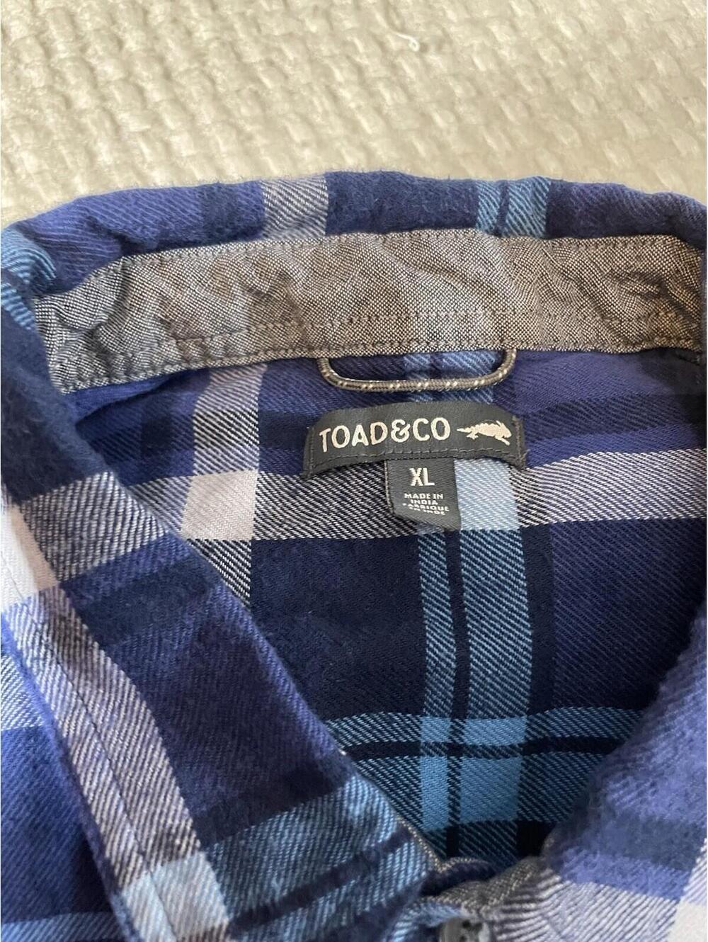 HERITAGE 1981 Size M Youth Plaid Flann Shirt Plaid Long Sleeve Cotton Classic
